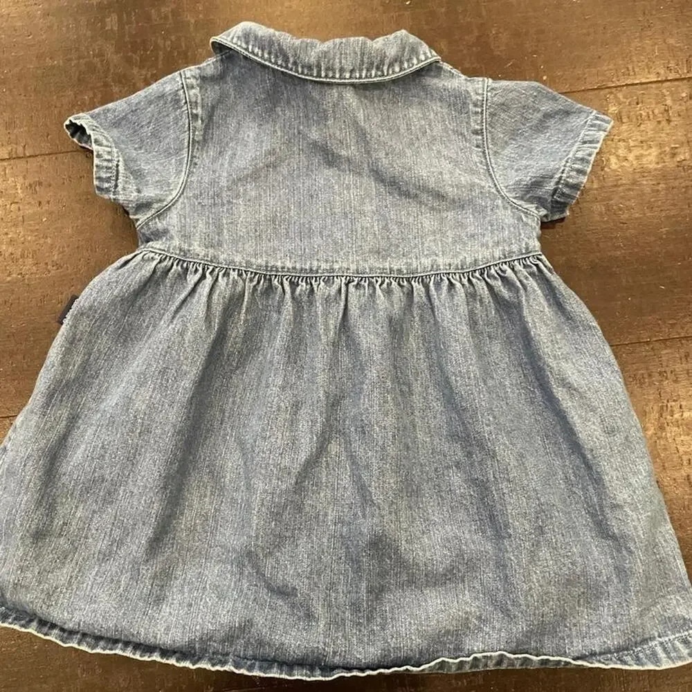 Adorable vintage carters jean dress